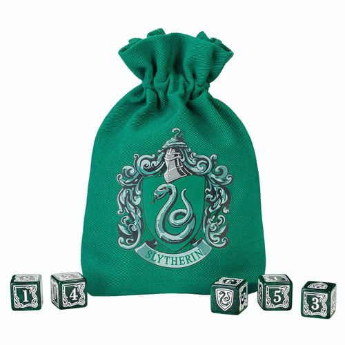 Sada kociek a vrecko Harry Potter - Slizolin Sada kociek a vrecko Harry Potter - Slizolin