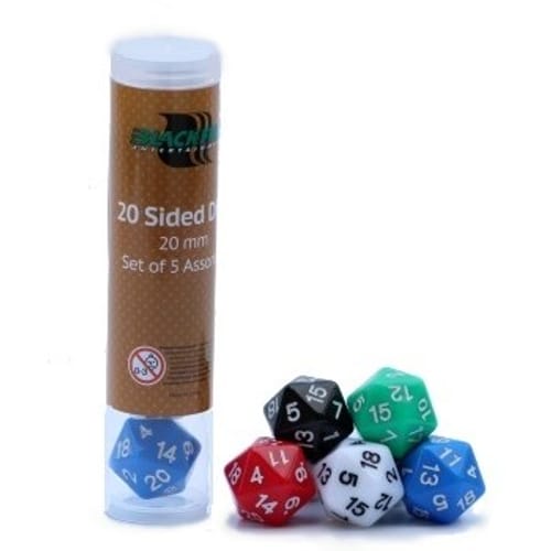 Súprava kociek Blackfire Dice D20 (5 ks) Súprava kociek Blackfire Dice D20 (5 ks)