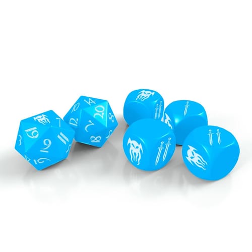 Levně Sada kostek Cohors Cthulhu RPG: Atlantean Crystal
