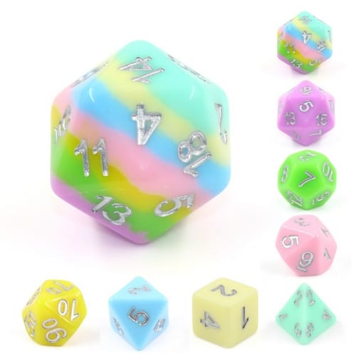 Levně Sada kostek D&D Harmony - 8 kostek