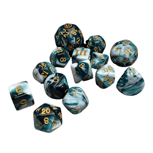 Súprava kociek DCC RPG - Elemental Dice: Water Súprava kociek DCC RPG - Elemental Dice: Water