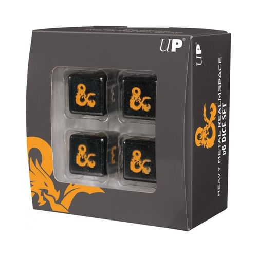 Súprava kociek Dungeons & Dragons - Heavy Metal Realmspace D6 (Ultra Pro) Súprava kociek Dungeons & Dragons - Heavy Metal Realmspace D6 (Ultra Pro)