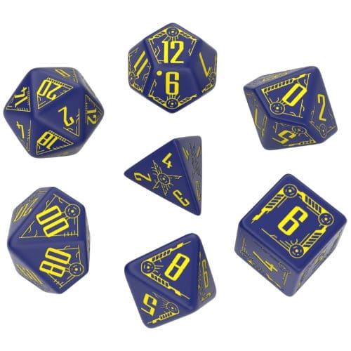 Súprava kociek Galactic Navy & Yellow Súprava kociek Galactic Navy & Yellow