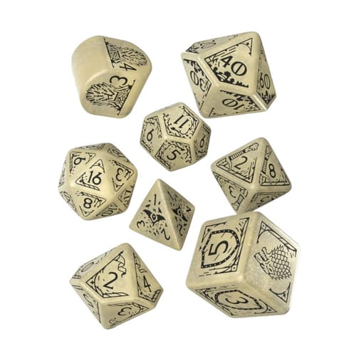 Sada kostek Game of Thrones - Stark