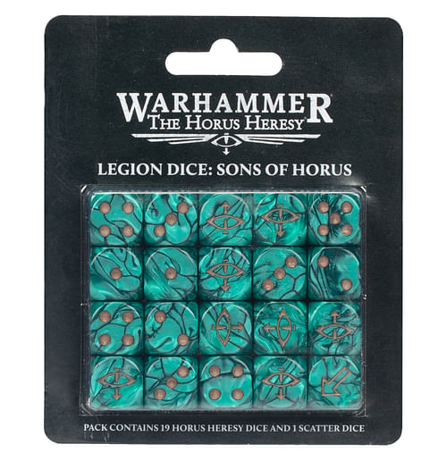 Obrázok Sada kostek Horus Heresy: Legion Dice - Sons of Horus