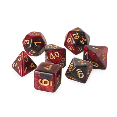 Sada kociek Jeskyně a draci - oheň Sada kociek Jeskyně a draci - oheň