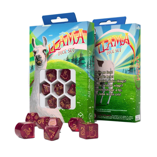 Levně Sada kostek Llama - Puffy