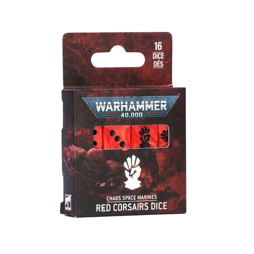 Levně Sada kostek Warhammer 40000: Space Marines - Red Corsairs