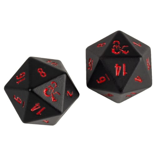 Súprava kovových kociek D20 pre Dungeons & Dragons (Ultra Pro) Súprava kovových kociek D20 pre Dungeons & Dragons (Ultra Pro)