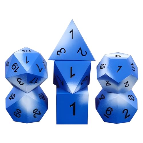 Sada kovových kociek - mrazivé obloha Sada kovových kociek - mrazivé obloha