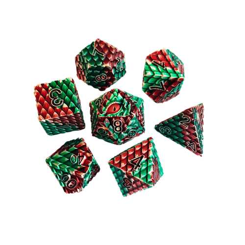 Súprava kovových kociek - Tarasque Súprava kovových kociek - Tarasque