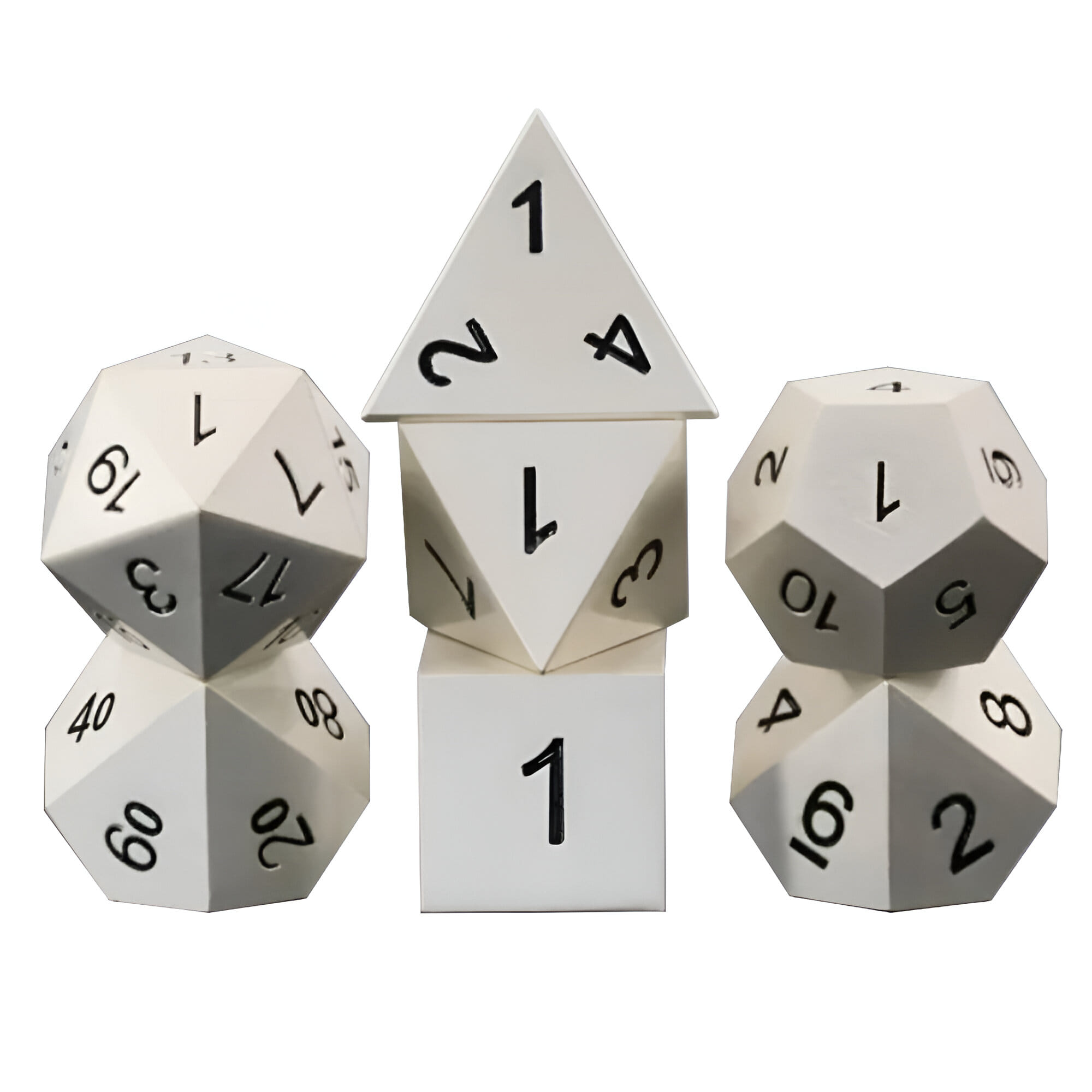 Sada kovových kociek - Spln