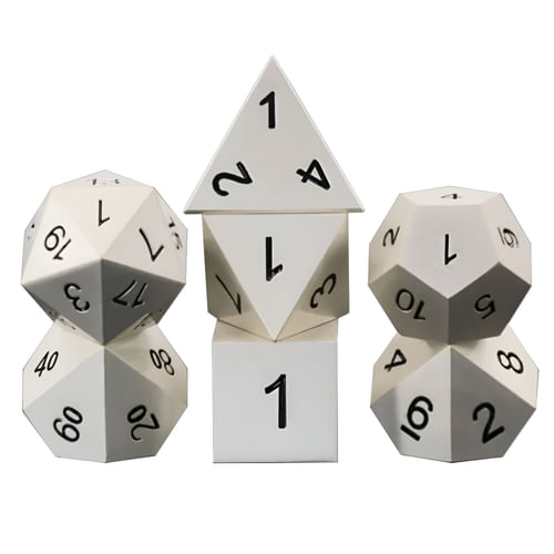 Súprava kovových kociek - Spln Súprava kovových kociek - Spln