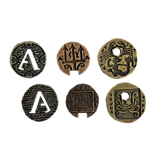 Sada kovových mincí - Atlantada Sada kovových mincí - Atlantada