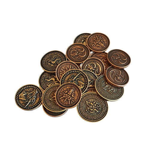 Sada kovových mincí - Draci Sada kovových mincí - Draci