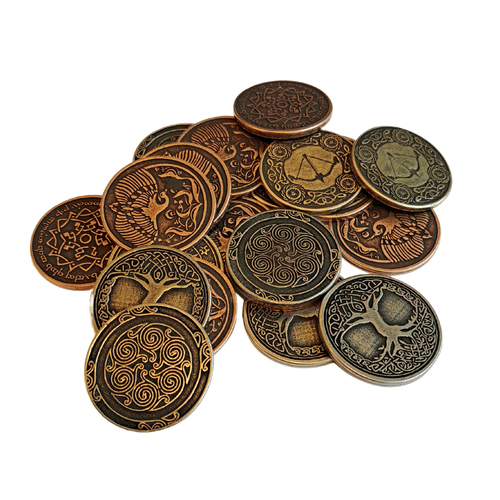 Sada kovových mincí - Elfovia Sada kovových mincí - Elfovia