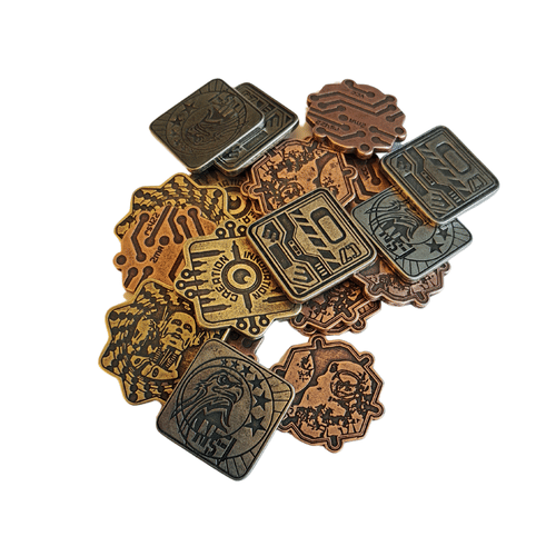 Súprava kovových mincí - Sci-fi Súprava kovových mincí - Sci-fi