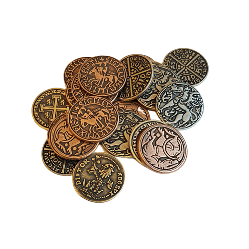 Súprava kovových mincí - Stredovek Súprava kovových mincí - Stredovek