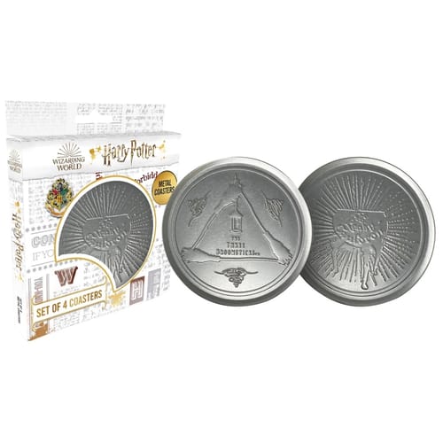 Sada kovových podtácok Harry Potter - Deravý kotol (4 ks) Sada kovových podtácok Harry Potter - Deravý kotol (4 ks)