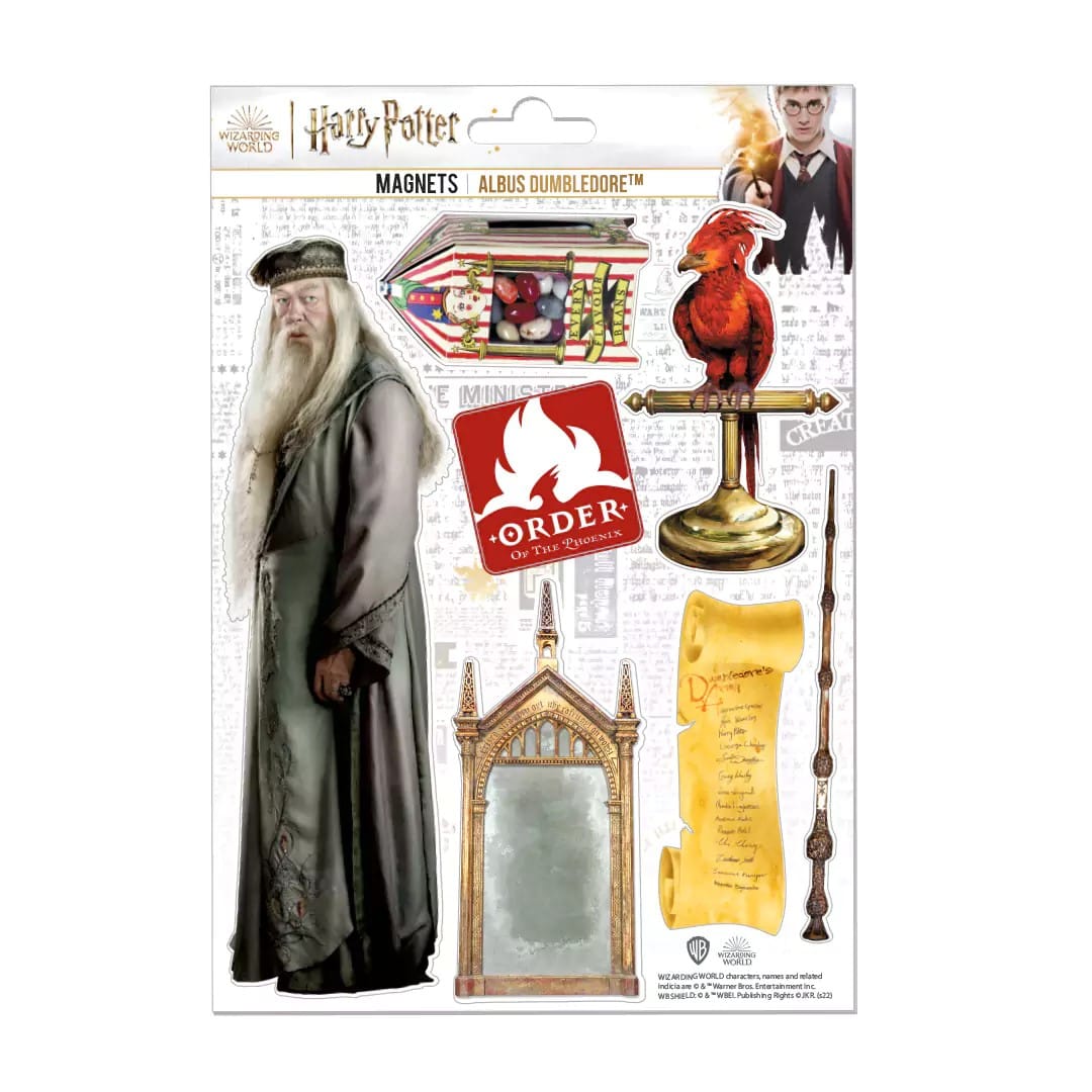 Sada magnetek Harry Potter - Brumbál (7 ks)