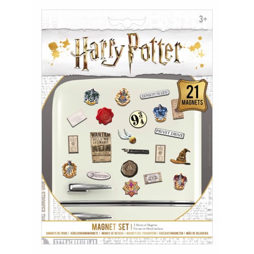 Levně Sada magnetek Harry Potter - Wizardry (21 ks)