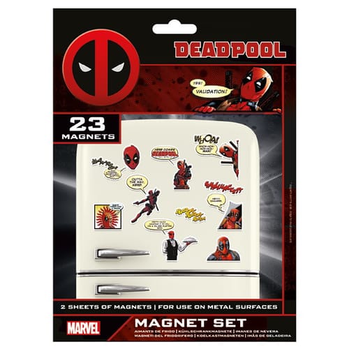 Súprava magnetiek Deadpool (23 ks) Súprava magnetiek Deadpool (23 ks)