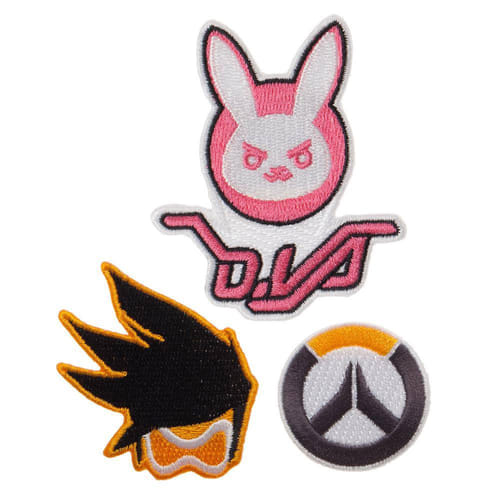 Súprava nažehľovacích nášiviek Overwatch Súprava nažehľovacích nášiviek Overwatch