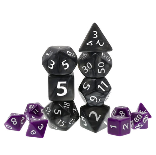 Sada obrích RPG kociek Sada obrích RPG kociek