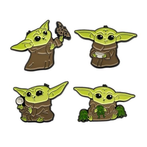 Sada odznaků Star Wars: The Mandalorian - Grogu