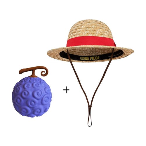 Jednodielna súprava - Luffy's Hat and Gum-Gum Fruit Jednodielna súprava - Luffy's Hat and Gum-Gum Fruit