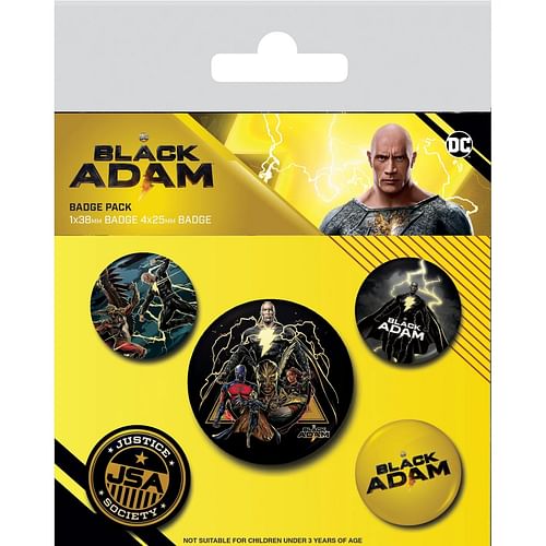 Sada placek DC Comics - Black Adam