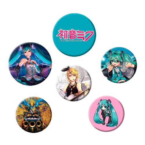 Levně Sada placek Hatsune Miku