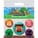 Sada placiek Minecraft - Postavy
