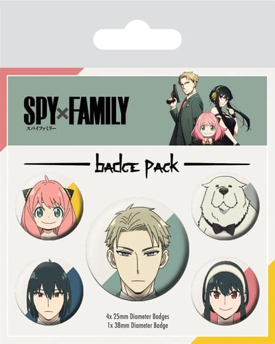 Súprava placiek Spy x Family Súprava placiek Spy x Family