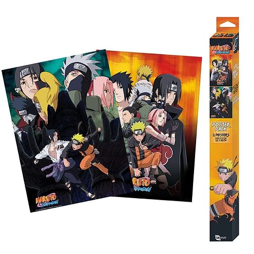 Obrázok ABYstyle Sada plakátů Naruto Shippuden - Ninjas