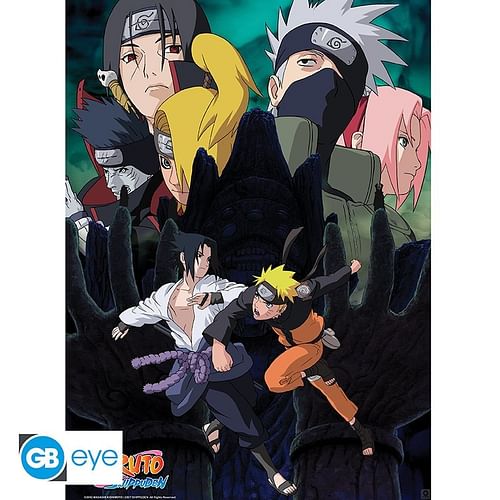 Obrázok ABYstyle Sada plakátů Naruto Shippuden - Ninjas