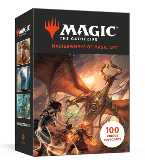 Sada pohlednic Magic: The Gathering - Masterworks of Magic Art (100 ks)