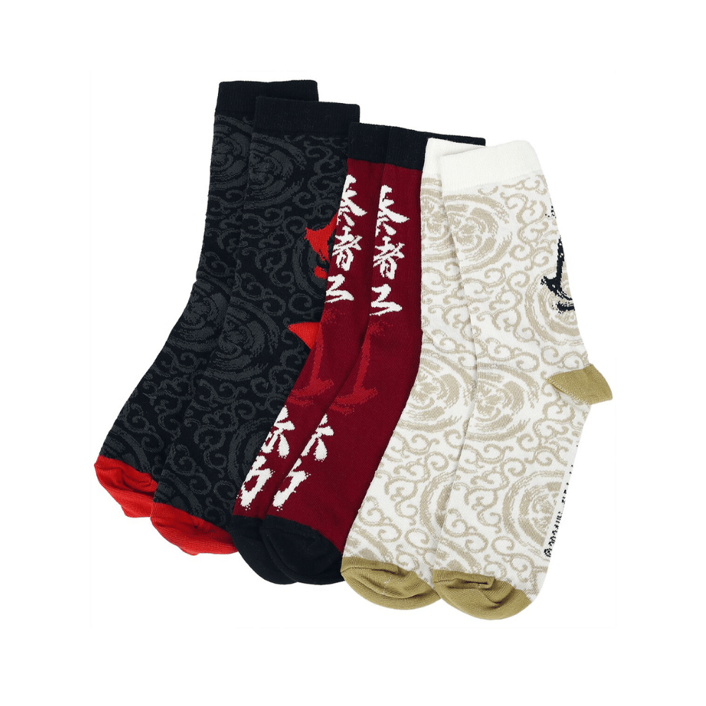 Sada ponožiek Assassin's Creed Shadows (3 páry)