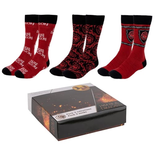 Súprava ponožiek House of the Dragon (3 páry) Súprava ponožiek House of the Dragon (3 páry)