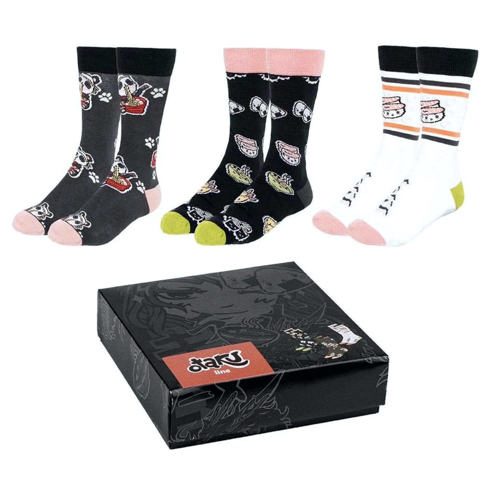 Sada ponožiek Otaku (3 ks)
