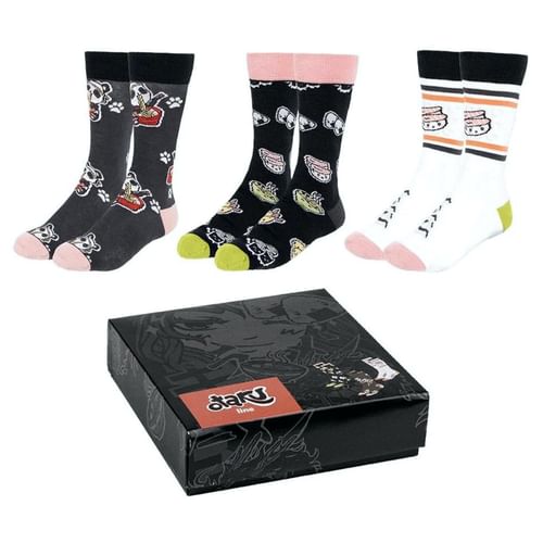 Súprava ponožiek Otaku (3 páry) Súprava ponožiek Otaku (3 páry)