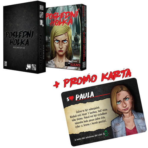 Posledná holka: Zvýhodnená sada Prehrávač a videokazeta 1+ promokarta Posledná holka: Zvýhodnená sada Prehrávač a videokazeta 1+ promokarta