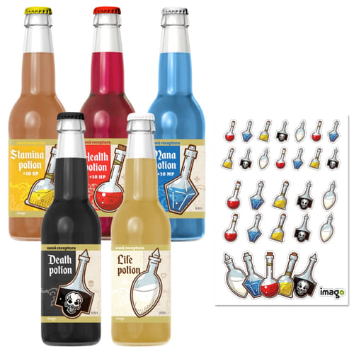 Sada potionov so samolepkami Sada potionov so samolepkami
