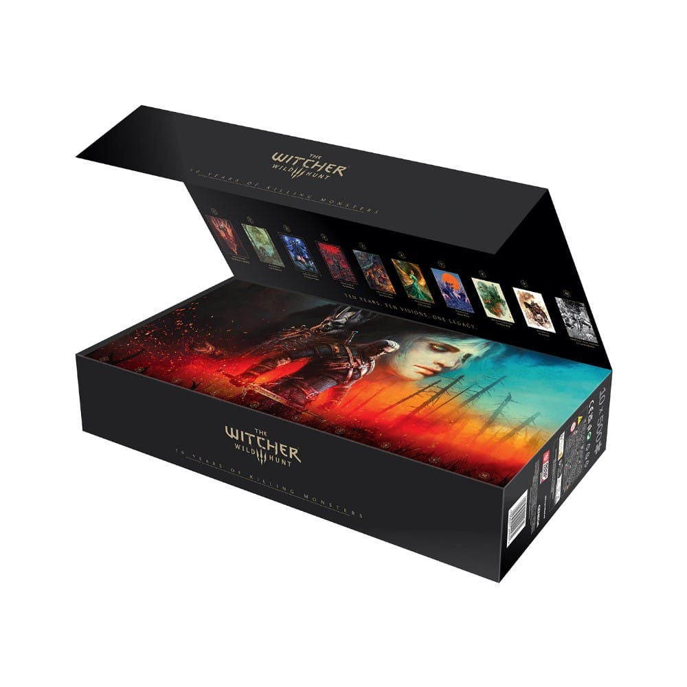 Sada puzzlí Zaklínač 3: Wild Hunt 10th Anniversary