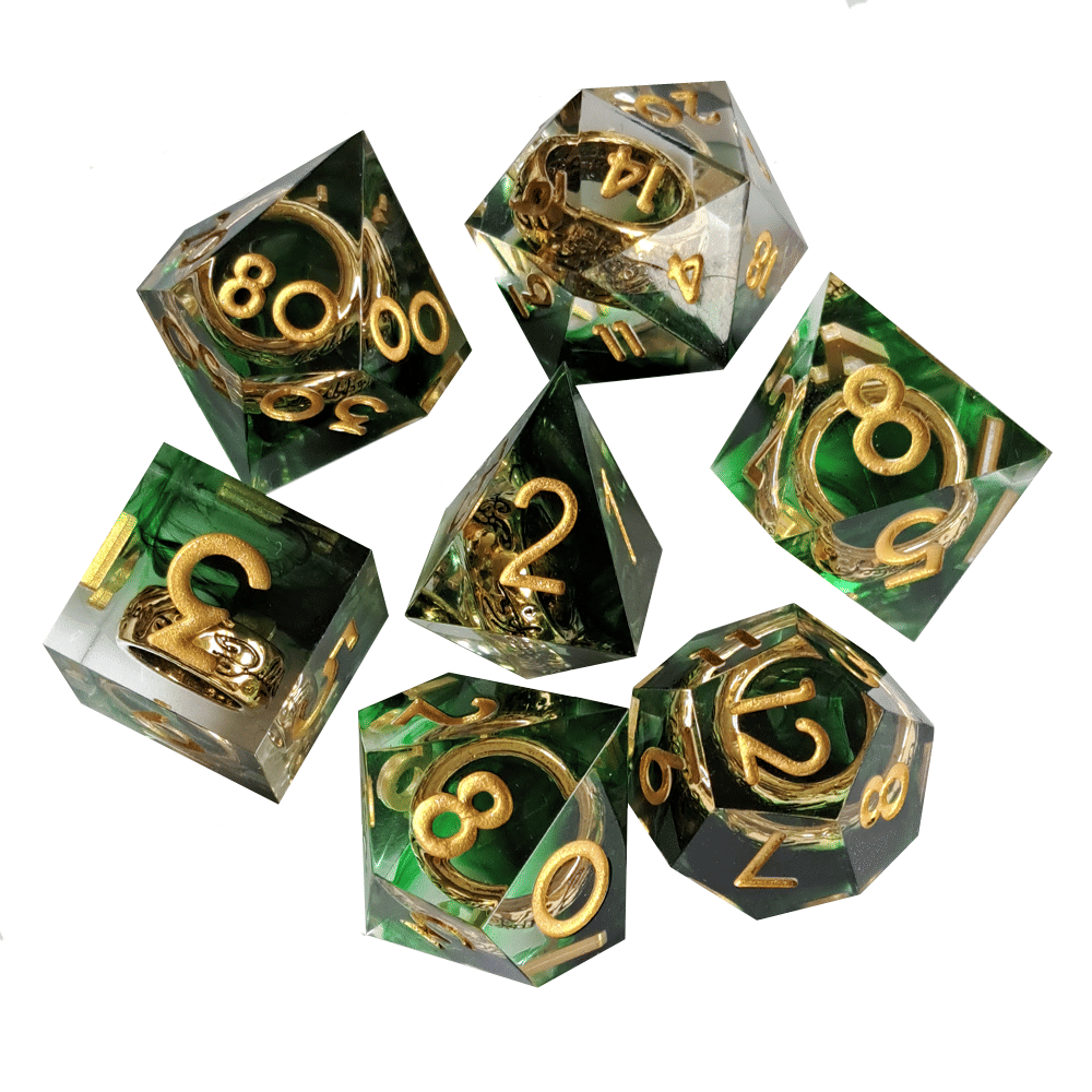 Sada RPG kostek Prsten moci