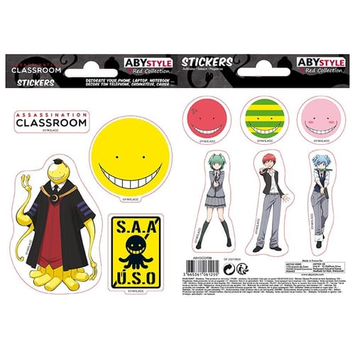 Levně Sada samolepek Assassination Classroom - Koro