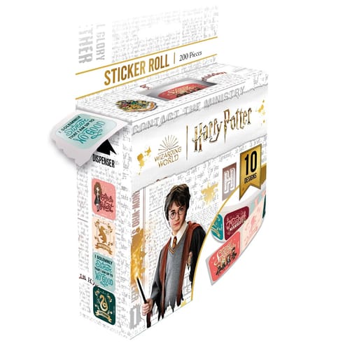 Levně Sada samolepek Harry Potter - role 200ks
