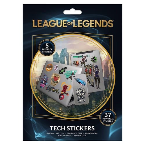 Levně Sada samolepek League of Legends