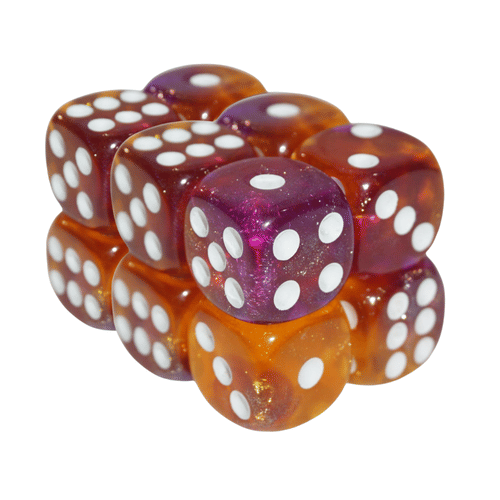 Sada šestistěnných kociek - Amortentia (6 ks) Sada šestistěnných kociek - Amortentia (6 ks)