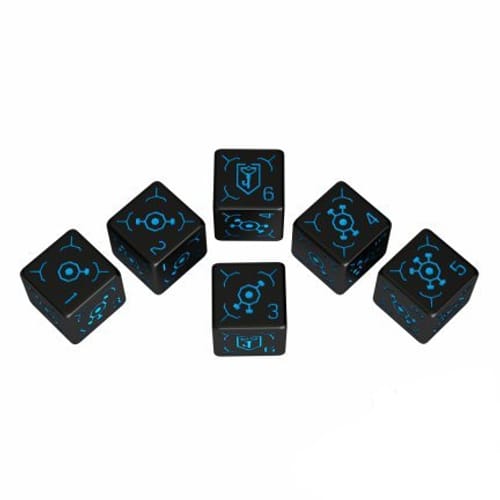 Súprava kociek Ingress - Resistance Súprava kociek Ingress - Resistance